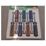 Pittsburgh® Nut Driver Set | SAE 1/4"-1/2" 7-piece