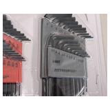 Pittsburgh® Hex Key Set - Metric and SAE - Standard and Long Length 36-piece