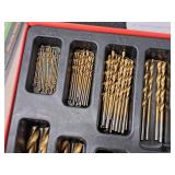 Drill Bit Organizer with (190) Drill Bits