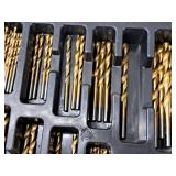 Drill Bit Organizer with (190) Drill Bits