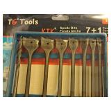 TG Tools Spade Bit + Boring Bit Set 8-piece
