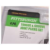 Pittsburgh® Tongue & Groove Joint Pliers Set 4-piece