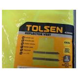 Lot of (2) 3X-Large Safety Reflector Vests