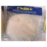 Ram Pro 5-pcs 3" Polishing Pad Kit and 6" Polihing Kit for 1/4" or 3/8" drive Drills