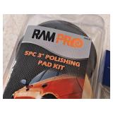 Ram Pro 5-pcs 3" Polishing Pad Kit and 6" Polihing Kit for 1/4" or 3/8" drive Drills