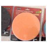 6" Polishing Foam Pad, 6" Compound/Cutting Foam Pad, 6" Finishing Foam Pad