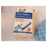 3-pack Compound/Buffing Foam Pads, (1) Tile Grout Scrubbing Sponge