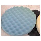 3-pack Compound/Buffing Foam Pads, (1) Tile Grout Scrubbing Sponge