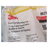 3-pack Compound/Buffing Foam Pads, (1) Tile Grout Scrubbing Sponge