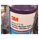 Lot of (3) 3M Perfect-It 16-fl.oz. Car Care Products: Machine Polish, Ultra Fine Machine Polish, Rubbing Compound