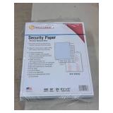 Lot of (1 Ream) Docuguard #24 Security Paper | 500 Sheets | Premier Medical Blue 8-1/2"x11"
