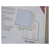 Lot of (1 Ream) Docuguard #24 Security Paper | 500 Sheets | Premier Medical Blue 8-1/2"x11"