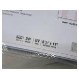 Lot of (1 Ream) Docuguard #24 Security Paper | 500 Sheets | Premier Medical Blue 8-1/2"x11"
