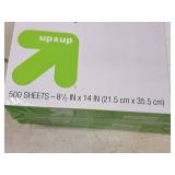 Lot of (2 Reams) Amazon Basics Legal Printer Paper | 500 Sheets | 20# | 92 Bright 8-1/2"x14"