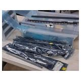 Lot of (2 Bags) Electronic Components - (5) Digi Keys, PS-HI Antistatic, Tyco Electronics (assorted)