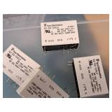 Lot of (2 Bags) Electronic Components - (5) Digi Keys, PS-HI Antistatic, Tyco Electronics (assorted)