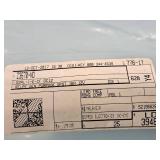 Lot of (2 Bags) Electronic Components - (5) Digi Keys, PS-HI Antistatic, Tyco Electronics (assorted)