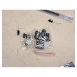 Lot of (1 Bag) Electronic Replacement Parts and Components (assorted)