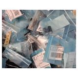 Lot of (1 Tote) Electronic Components - Capacitors (assorted)