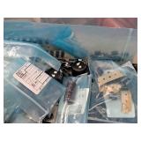 Lot of (1 Tote) Electronic Components - Capacitors (assorted)