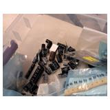 Lot of (1 Tote) Electronic Components - Capacitors (assorted)