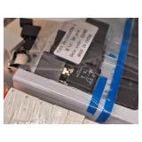 Plastic Parts Organizer Cabinet 3-drawer with Electronic Parts and Components - Capacitors, Relays