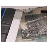 Plastic Parts Organizer Cabinet 3-drawer with Electronic Parts and Components - Capacitors, Relays