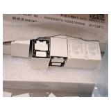 Plastic Parts Organizer Cabinet 3-drawer with Electronic Parts and Components - Capacitors, Relays