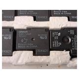 Plastic Parts Organizer Cabinet 3-drawer with Electronic Parts and Components - Omron Power PCB Relays