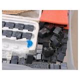 Plastic Parts Organizer Cabinet 3-drawer with Electronic Parts and Components - Omron Power PCB Relays