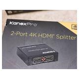 Kanex Pro® 2-Port 4K HDMI Splitter
