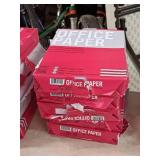 Lot of (5 Reams) Office Paper | 20lb | 2500 sheets 8-1/2"x11"