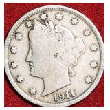 EIGHT (8)  20TH CENTURY LIBERTY NICKELS 1902/3/4/7/8/9/10/11/12D