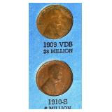 WHEATIES COLLECTION BOOK - THIRTY TWO (32) TOTAL PENNIES