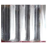 FIVE (5) 10 OUNCE AMERICAN FLAG SILVER BARS