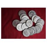 THIRTY (30) 90% SILVER KENNEDY HALF DOLLARS