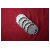 FIVE (5) Silver Towne .999 fine Silver Rounds