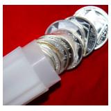 TEN (10) Silver Towne .999 fine Silver Rounds