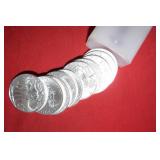 TEN (10) 2018 SILVER EAGLES