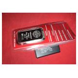 FIVE (5) ONE OUNCE SILVER BARS .999 FINE