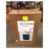 Glacier Bay Bannister 25 in. Single Sink Dusk Bath Vanity with White Cultured Marble Top (Assembled) Customer Returns See Pictures