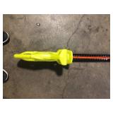 RYOBI ONE+ 18V 18 in. Cordless Battery Hedge Trimmer (Tool Only)   Customer Returns See Pictures
