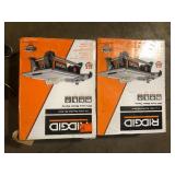 Lot of RIDGID 6.5-Amp 7 in. Blade Corded Table Top Wet Tile Saw    Customer Returns See Pictures