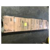 Hampton Bay 11 ft. Cantilever Solar LED Offset Outdoor Patio Umbrella in Chili Red   Customer Returns See Pictures