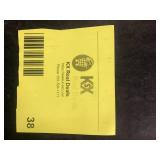 Cayden 6.5 in 1-Light Brushed Nickel Shaded Pendant Light with Clear Plus Etched Opal Glass Shade, No Bulbs Included  Customer Returns See Pictures