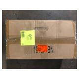 Cayden 6.5 in 1-Light Brushed Nickel Shaded Pendant Light with Clear Plus Etched Opal Glass Shade, No Bulbs Included  Customer Returns See Pictures