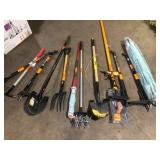 Lot of Assorted Lawn Care Tools Various Models and Conditions Customer Returns See Pictures