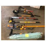 Lot of Assorted Lawn Care Tools Various Models and Conditions Customer Returns See Pictures