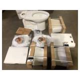 Toilet  Customer Returns See Pictures