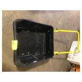 GORILLA CARTS 4 cu. ft. Poly Utility Garden Cart, 300 lbs. Capacity, 12 in. No-Flat Tires, Extra-Wide Foldable Handle  Customer Returns See Pictures